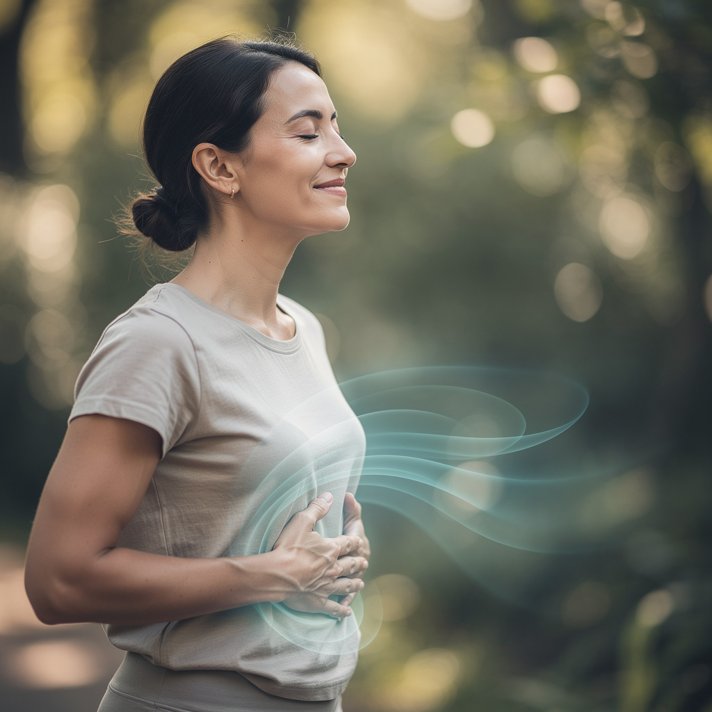 Four pranayama breathing techniques for thyroid balance: Ujjayi, Nadi Shodhana, Bhramari, and Sheetali